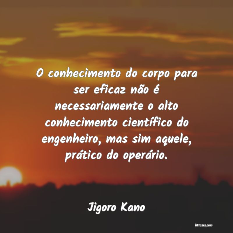 Frases de Jigoro Kano