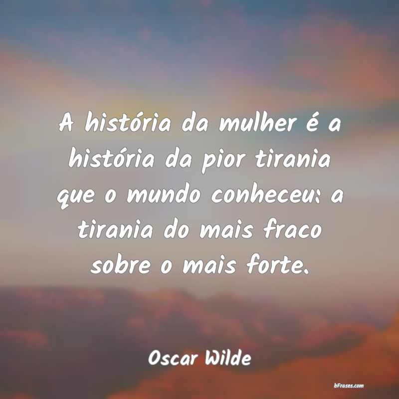 Frases de Oscar Wilde