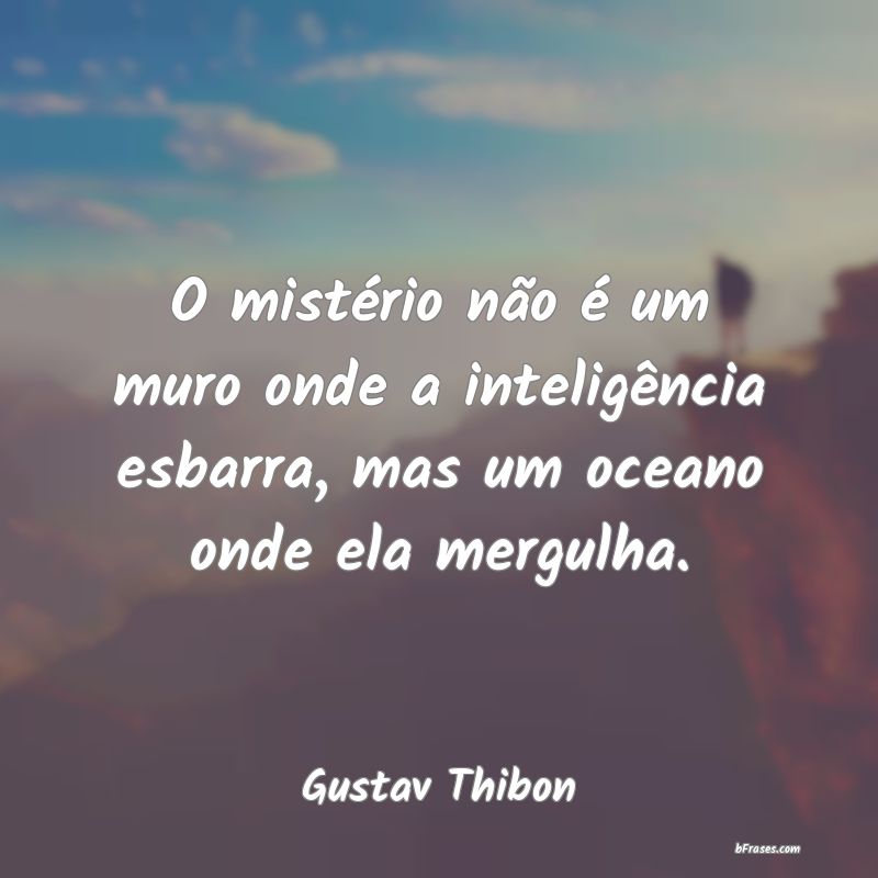 Frases de Gustav Thibon