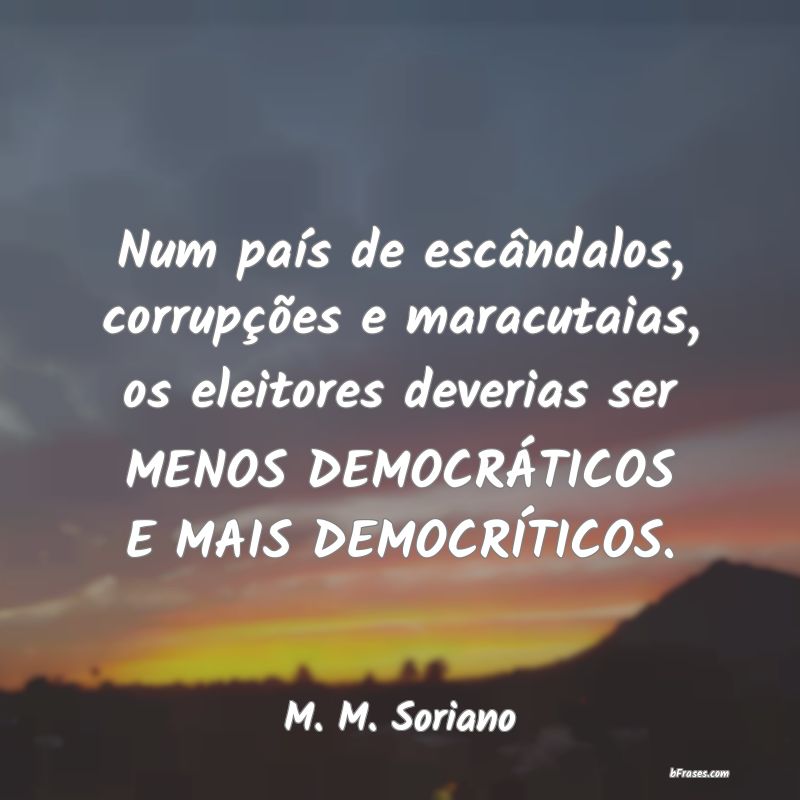 Frases de M. M. Soriano