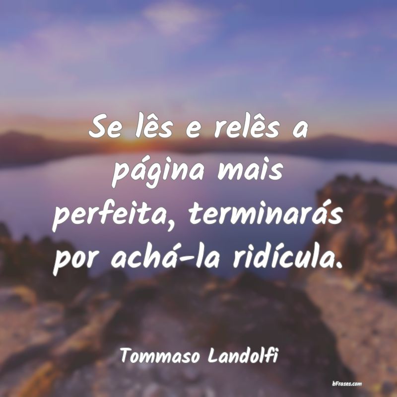 Frases de Tommaso Landolfi