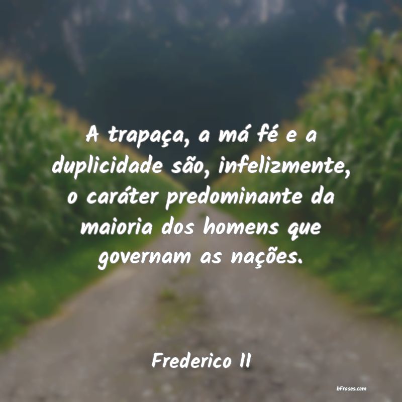 Frases de Frederico II