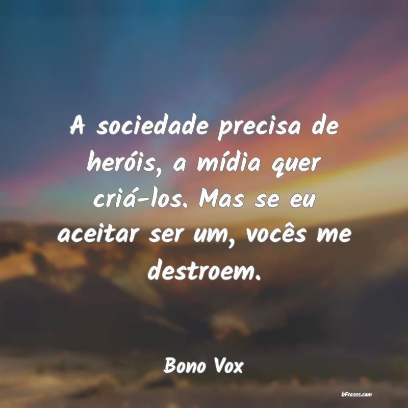 Frases de Bono Vox