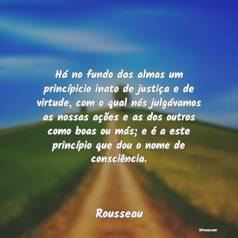 Frases de Rousseau