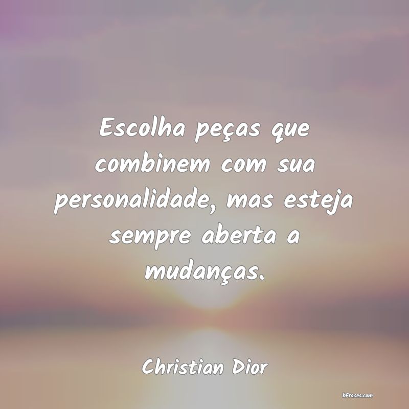 Frases de Christian Dior