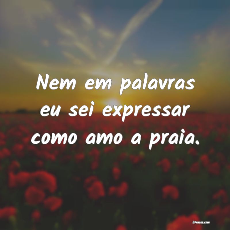 Frases de Praia