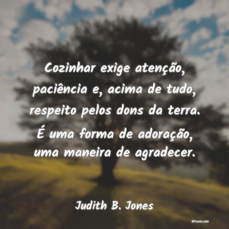 Frases de Judith B. Jones