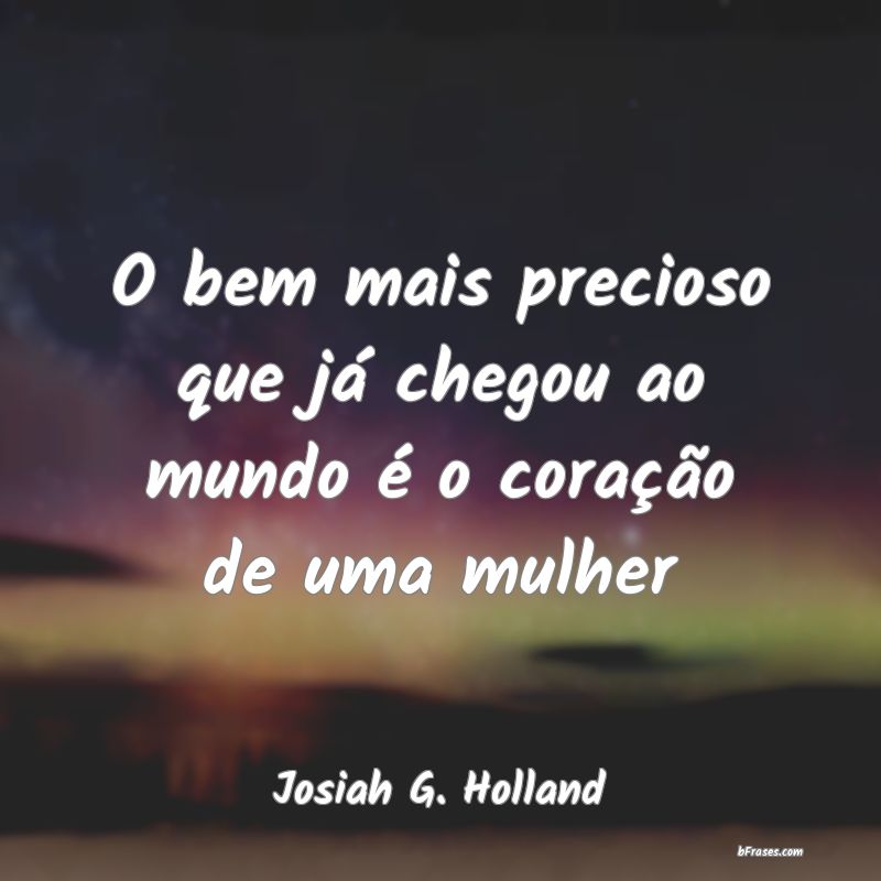 Frases de Josiah G. Holland