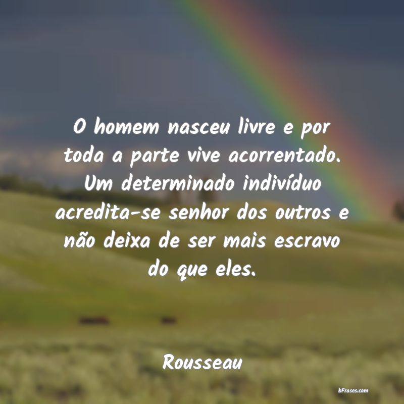 Frases de Rousseau