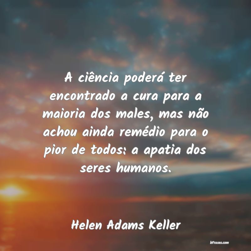 Frases de Helen Adams Keller