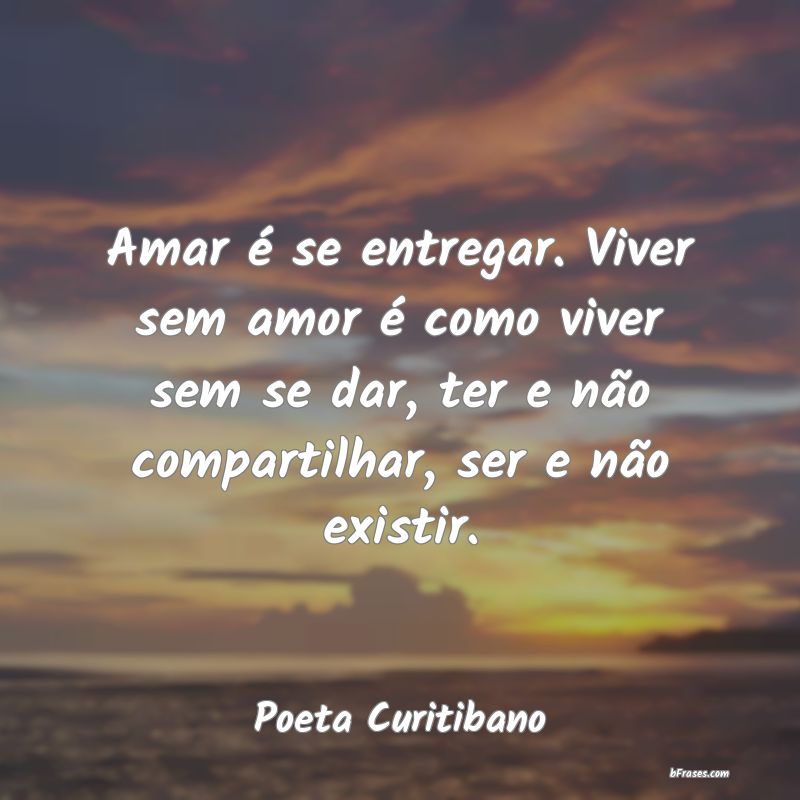 Frases de Poeta Curitibano