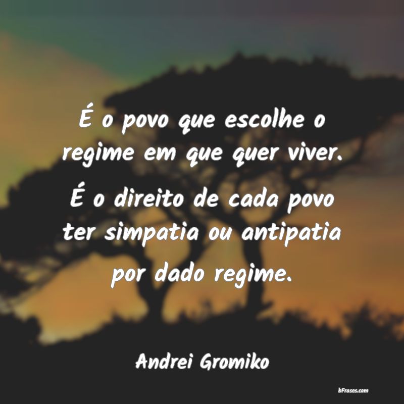 Frases de Andrei Gromiko
