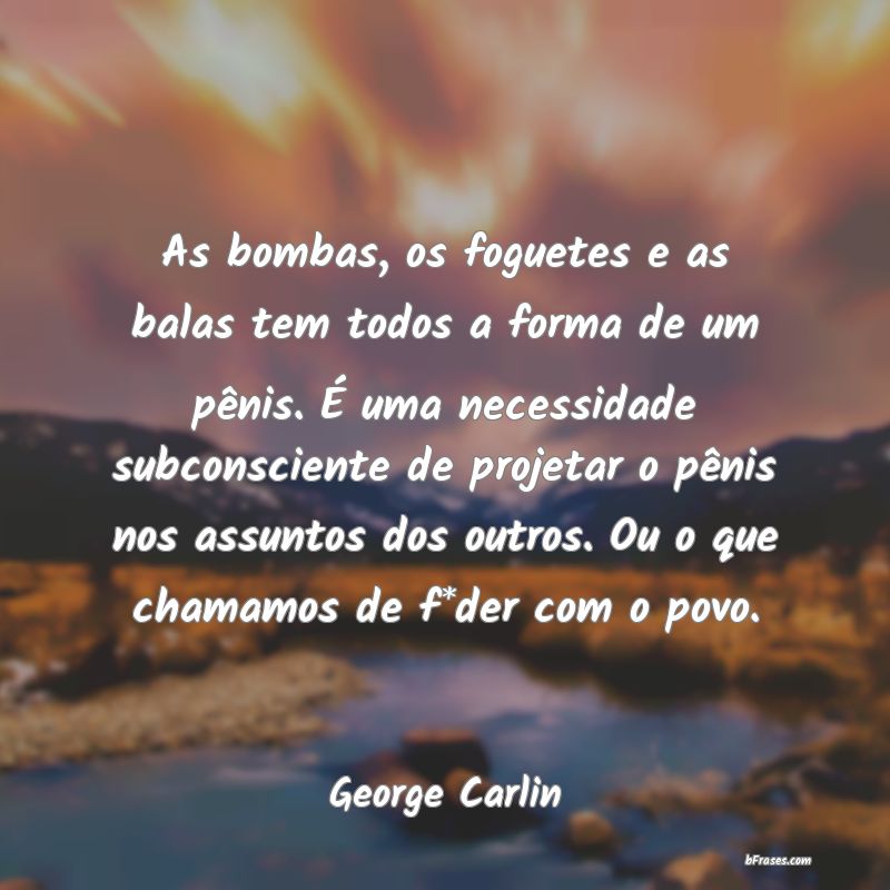 Frases de George Carlin