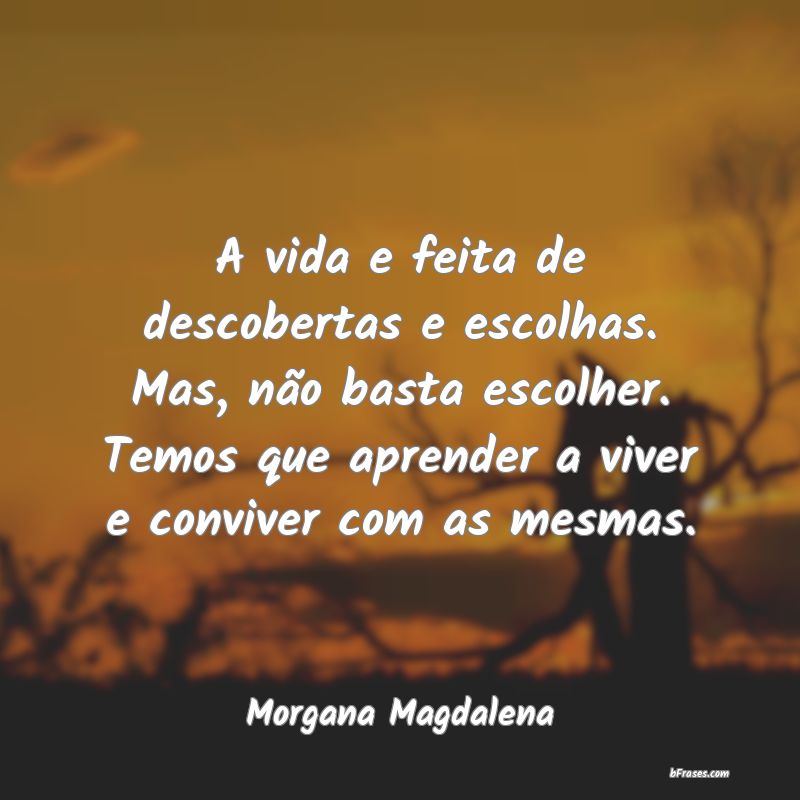Frases de Morgana Magdalena