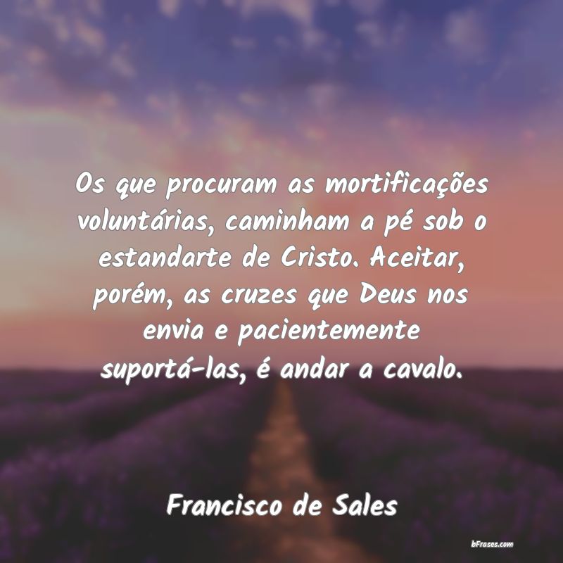 Frases de Francisco de Sales