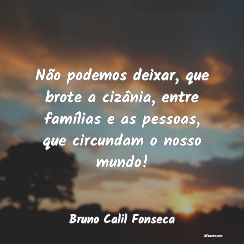 Frases de Bruno Calil Fonseca