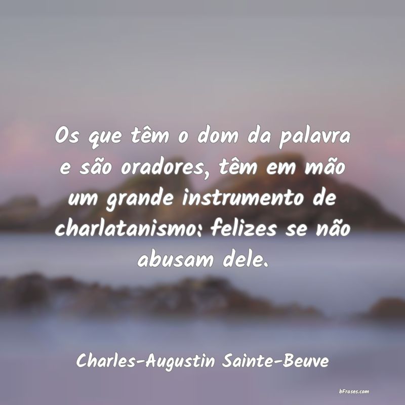 Frases de Charles-Augustin Sainte-Beuve