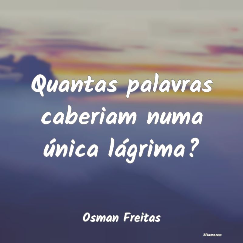 Frases de Osman Freitas