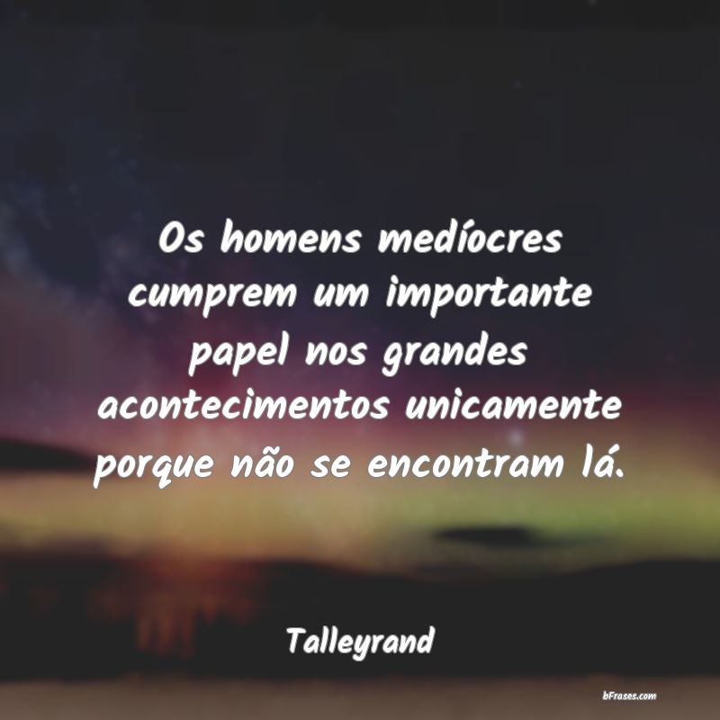 Frases de Talleyrand