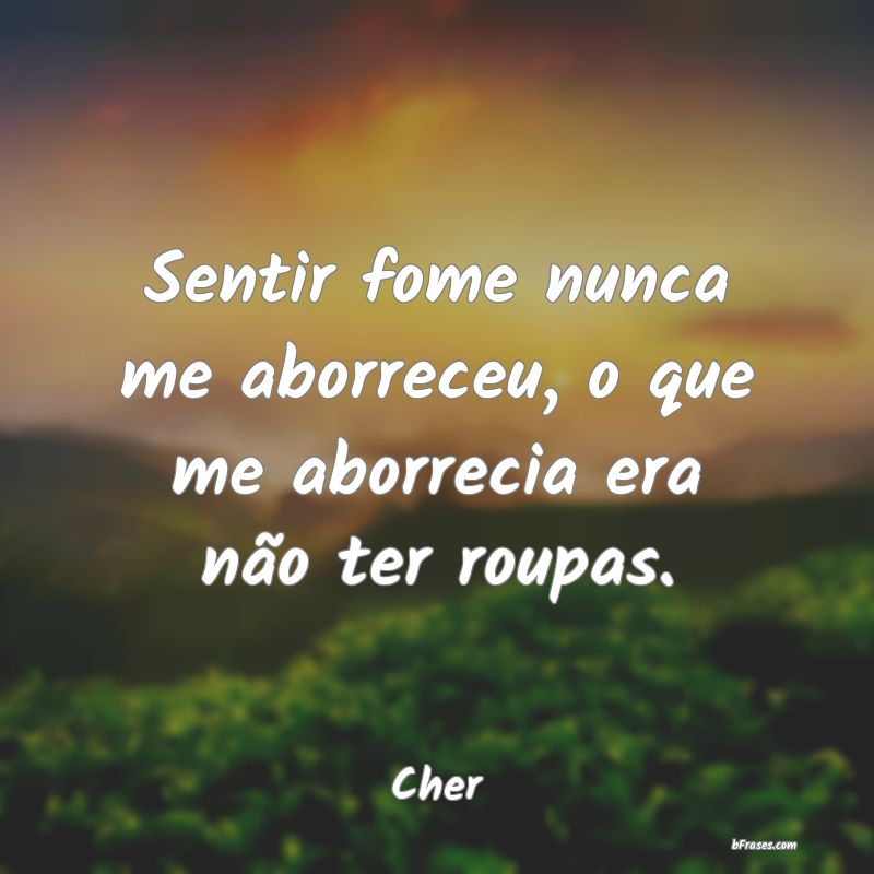 Frases de Cher