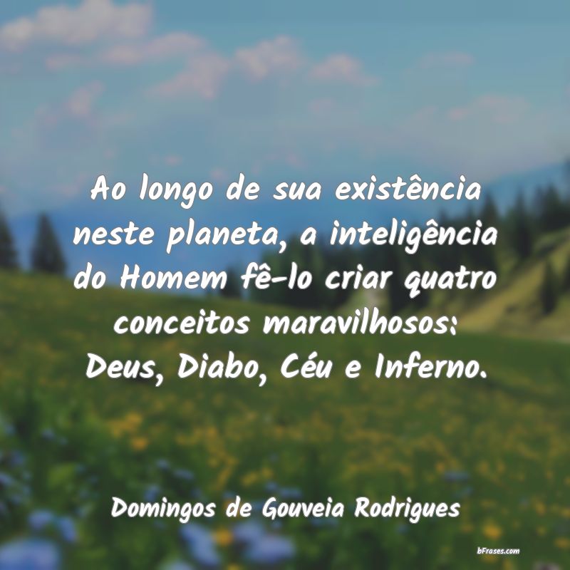 Frases de Domingos de Gouveia Rodrigues