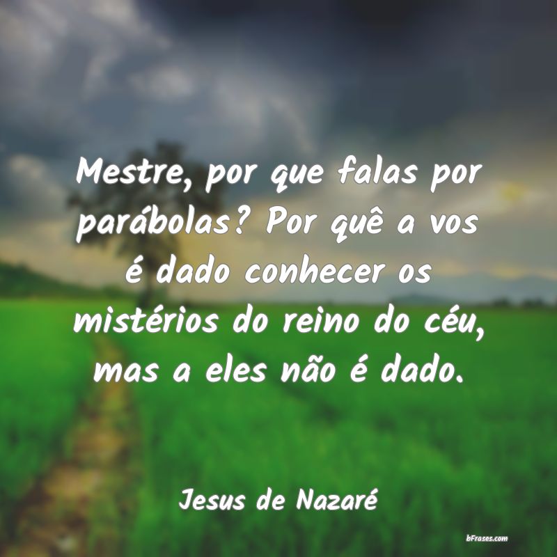 Frases de Jesus de Nazaré