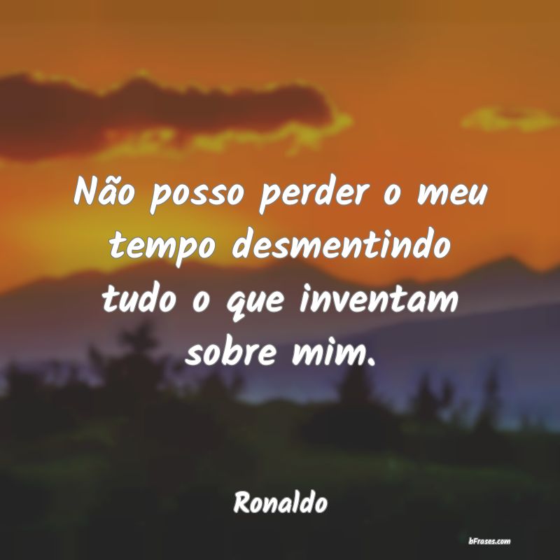 Frases de Ronaldo