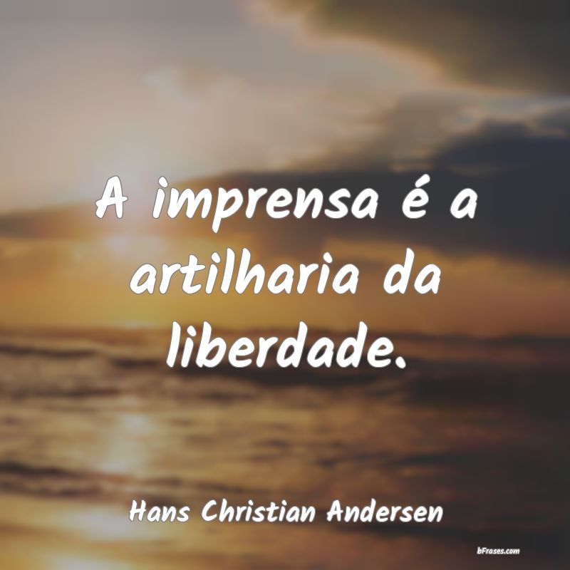 Frases de Hans Christian Andersen