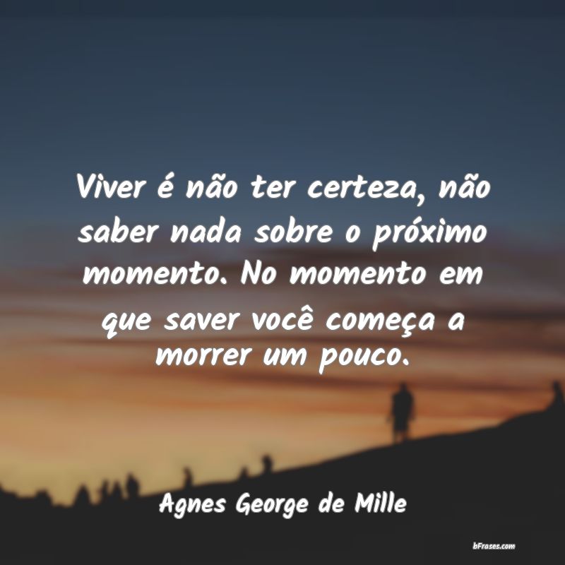Frases de Agnes George de Mille