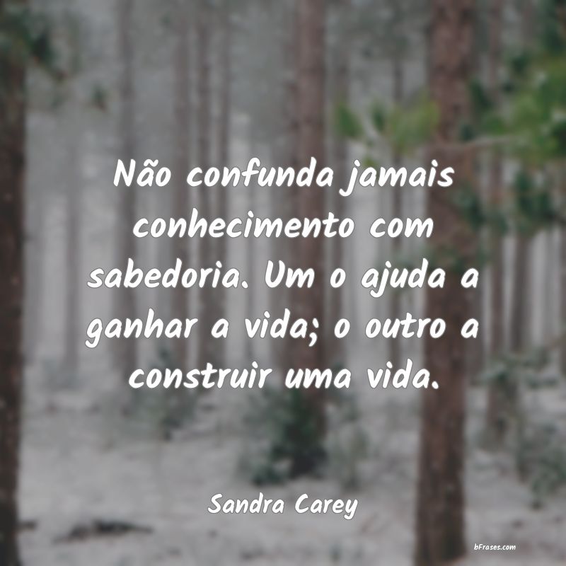 Frases de Sandra Carey