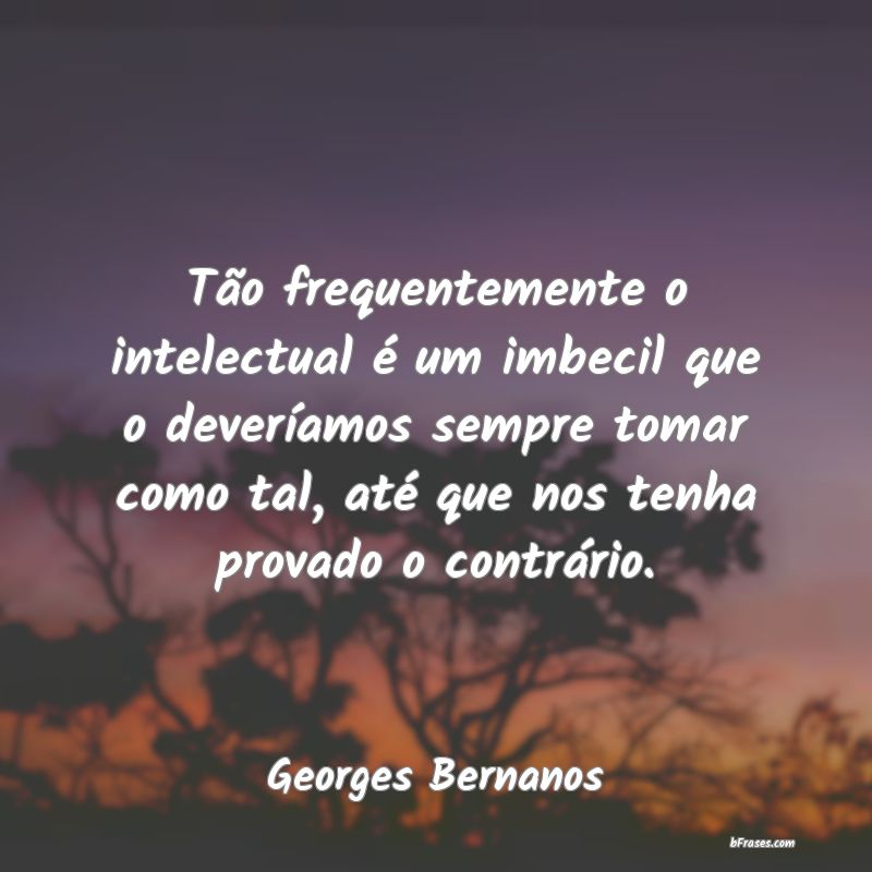Frases de Georges Bernanos