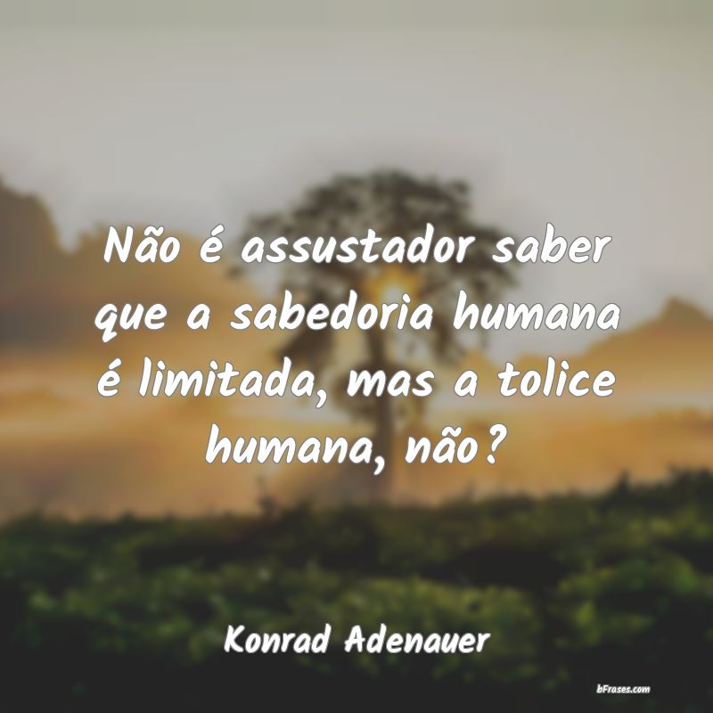 Frases de Konrad Adenauer