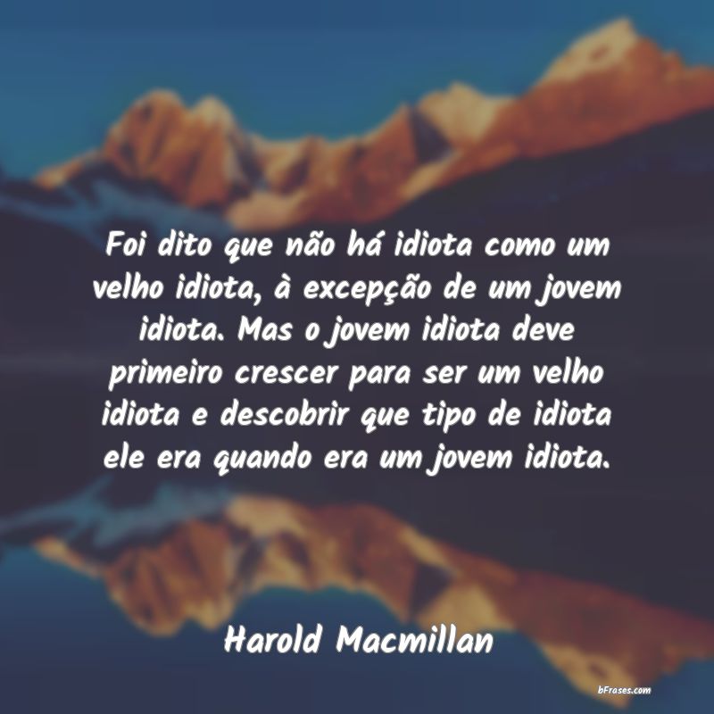 Frases de Harold Macmillan