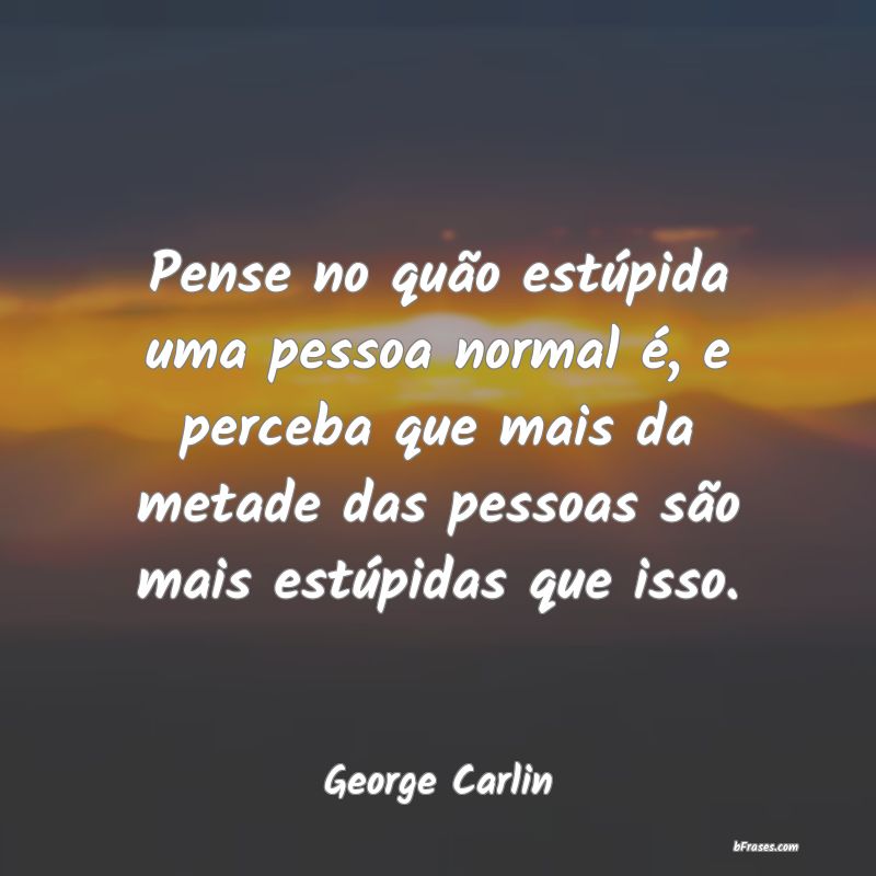 Frases de George Carlin