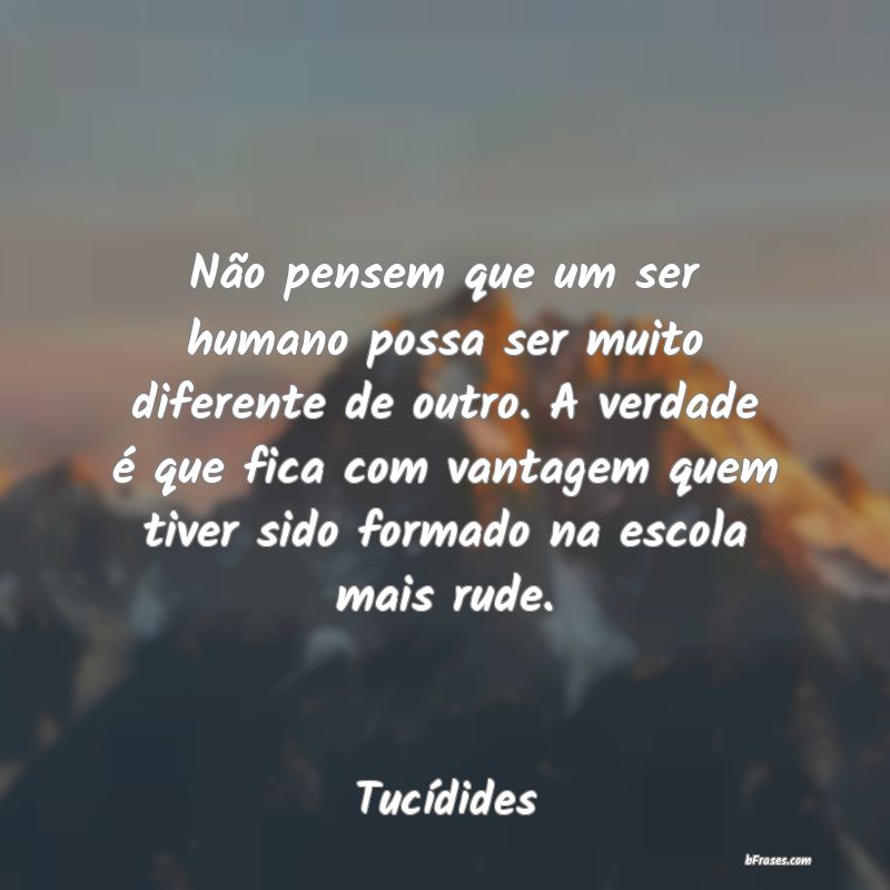 Frases de Tucídides