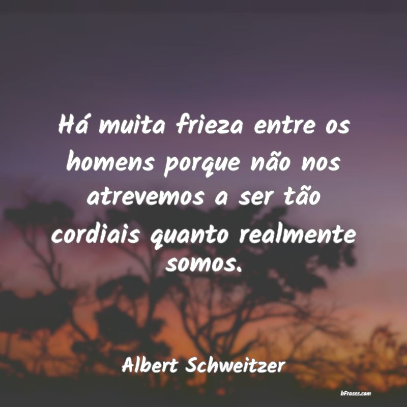 Frases de Albert Schweitzer