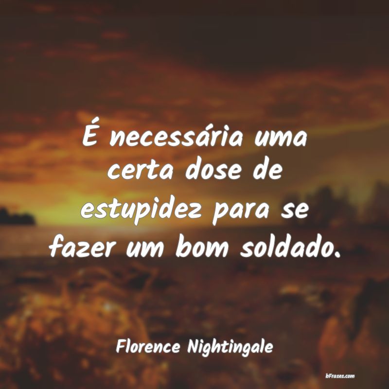 Frases de Florence Nightingale