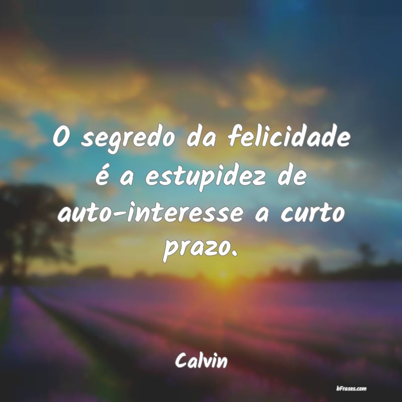 Frases de Calvin