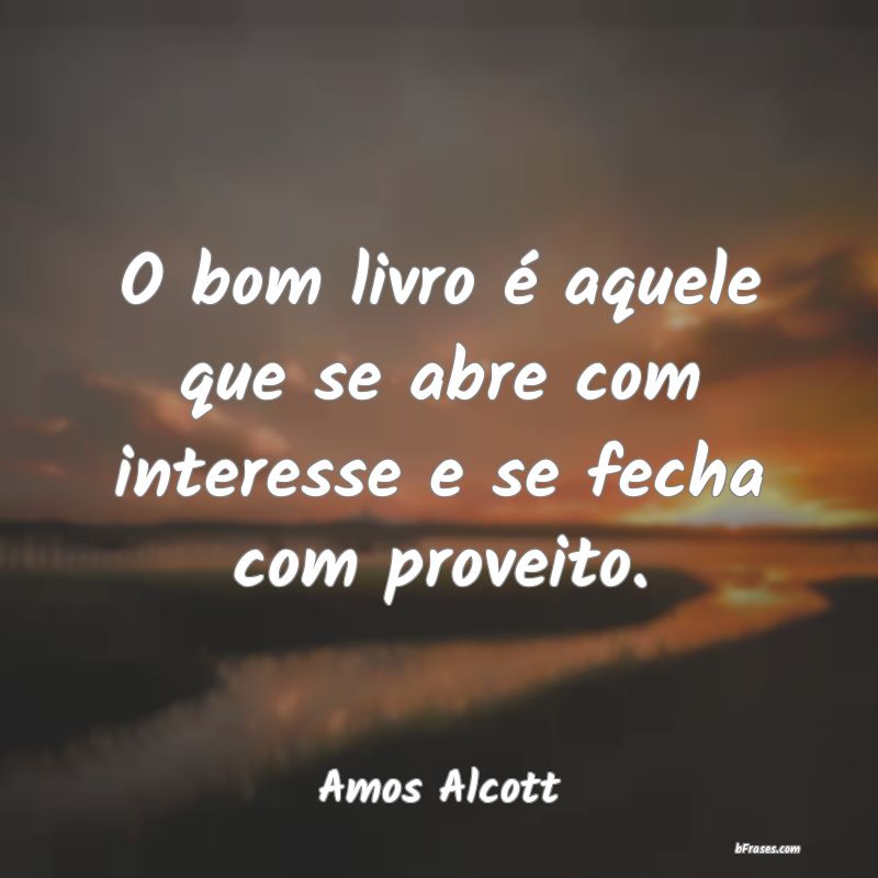 Frases de Amos Alcott