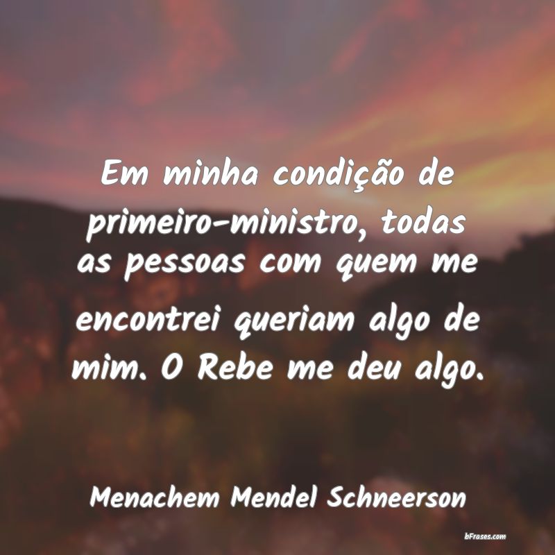 Frases de Menachem Mendel Schneerson