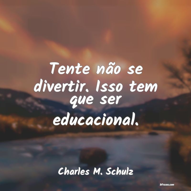 Frases de Charles M. Schulz