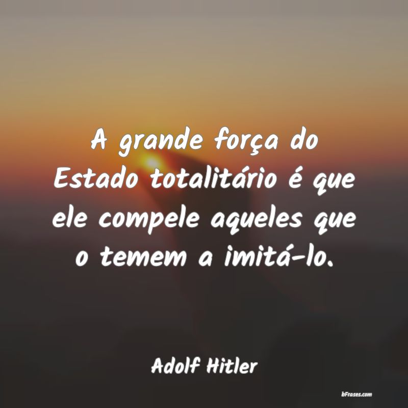 Frases de Adolf Hitler