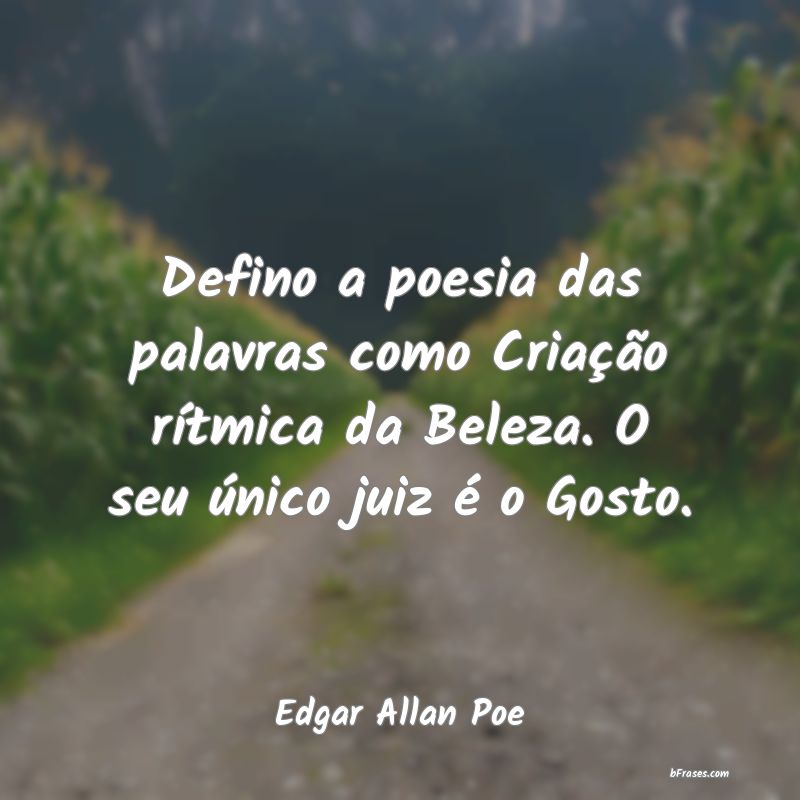Frases de Edgar Allan Poe