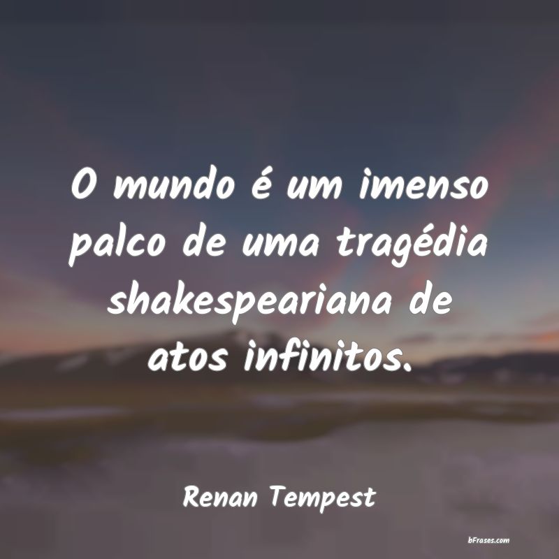 Frases de Renan Tempest