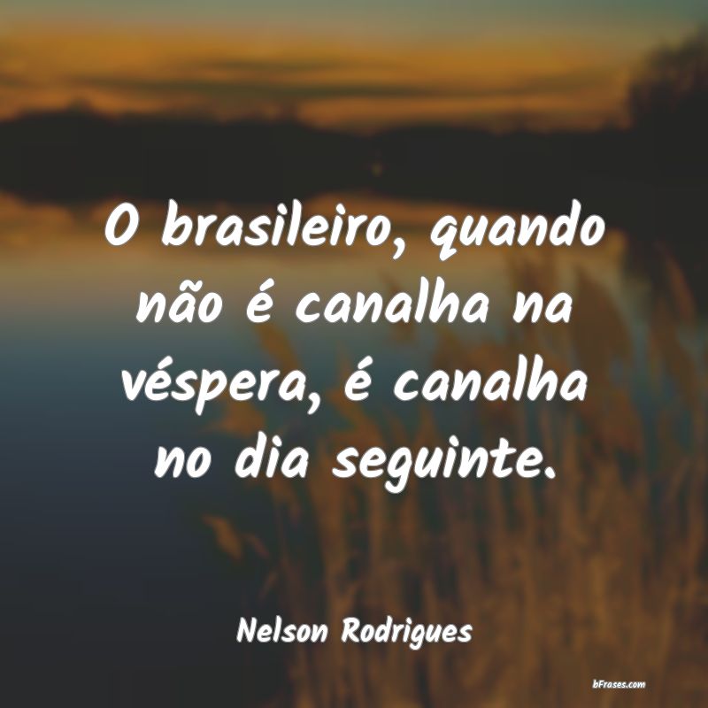 Frases de Nelson Rodrigues