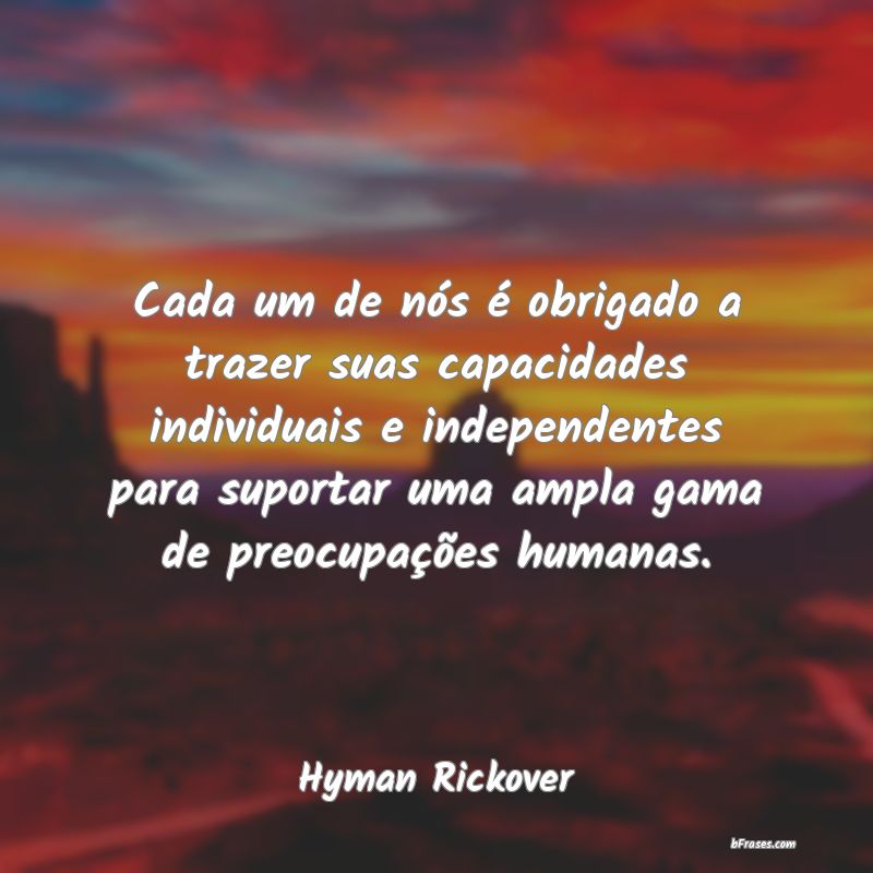Frases de Hyman Rickover