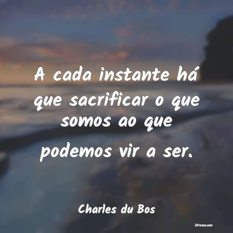 Frases de Charles du Bos