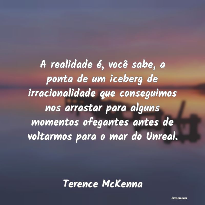 Frases de Terence McKenna
