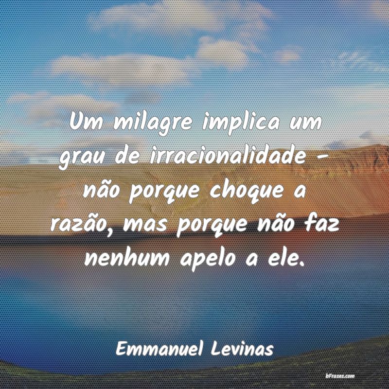 Frases de Emmanuel Levinas