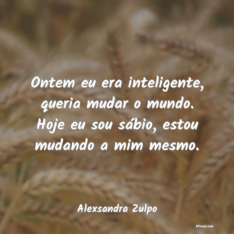 Frases de Alexsandra Zulpo